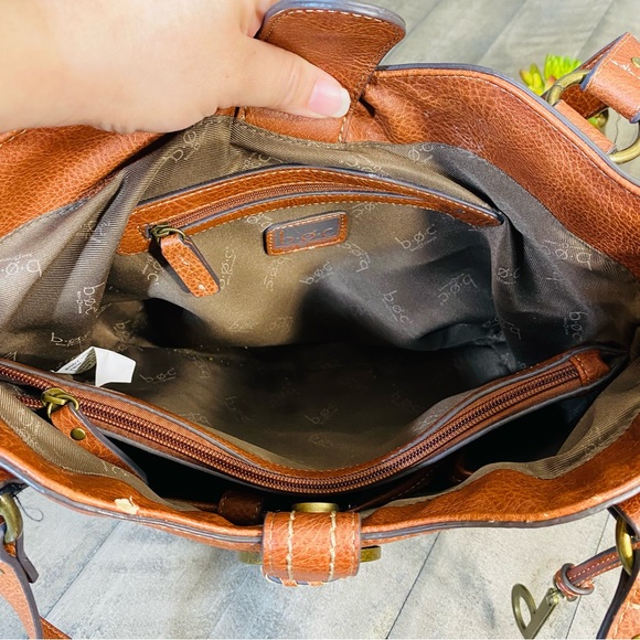 Born Concept Embossed Faux Leather Tooled Western-inspired Bag - Picture 8 of 8